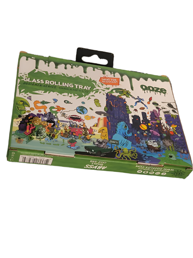 Ooze Glass Rolling Tray The Green Leaf