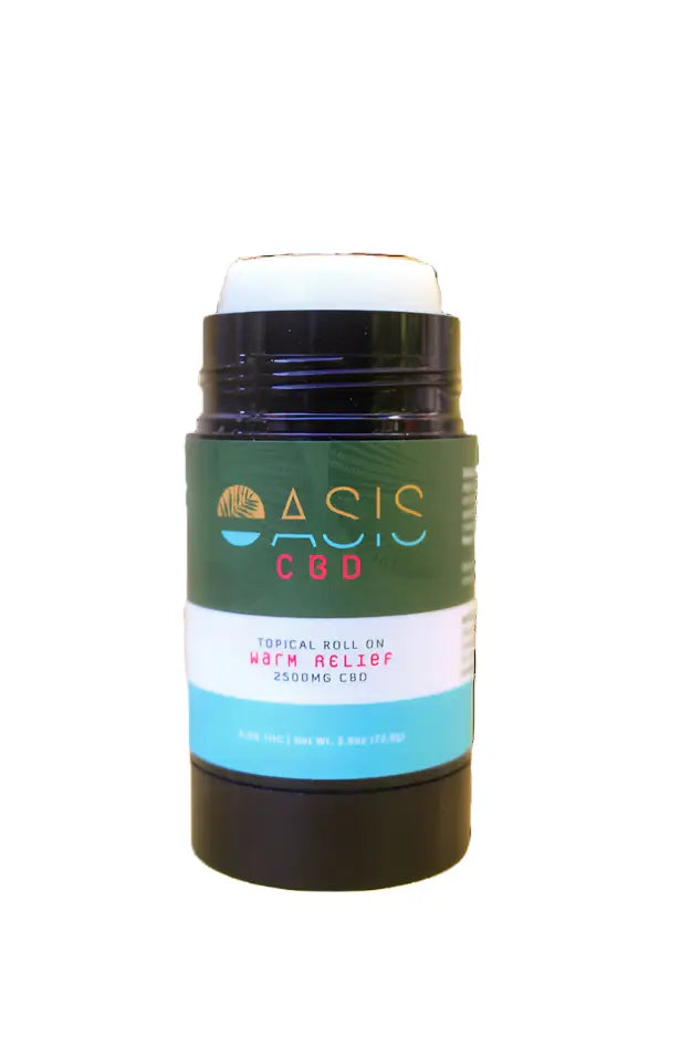 Muscle Roll-on - 2500mg CBD - Oasis The Green Leaf