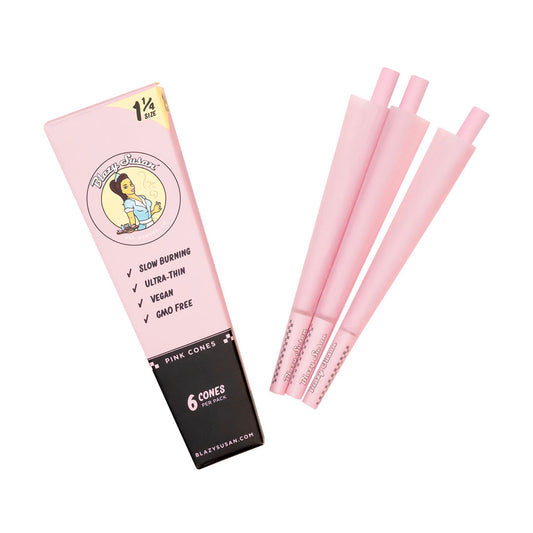 Blazy Susan Pink Rolling Cones