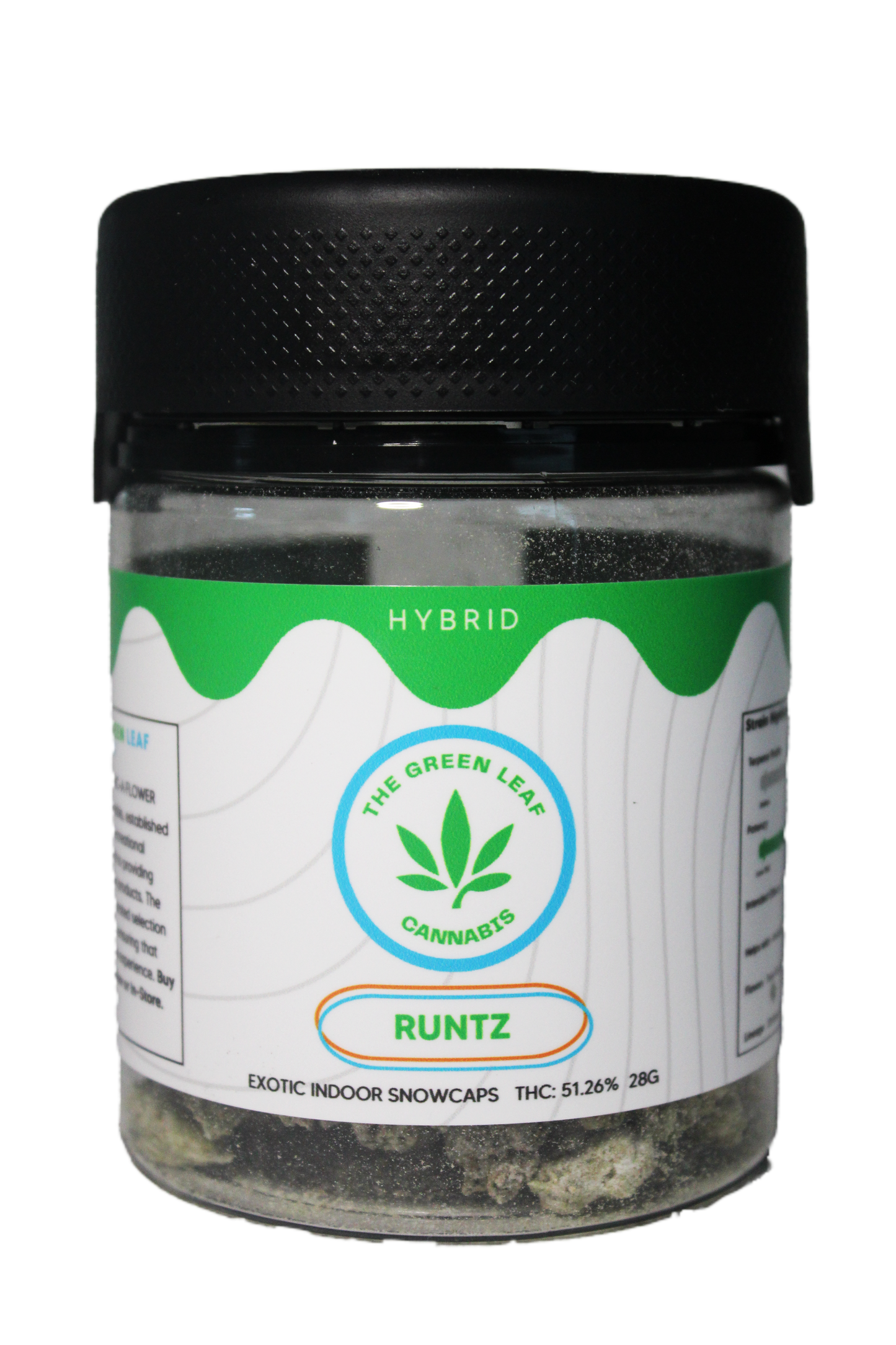 Runtz Snowcaps Flower- Hybrid - The Green Leaf Cannabis