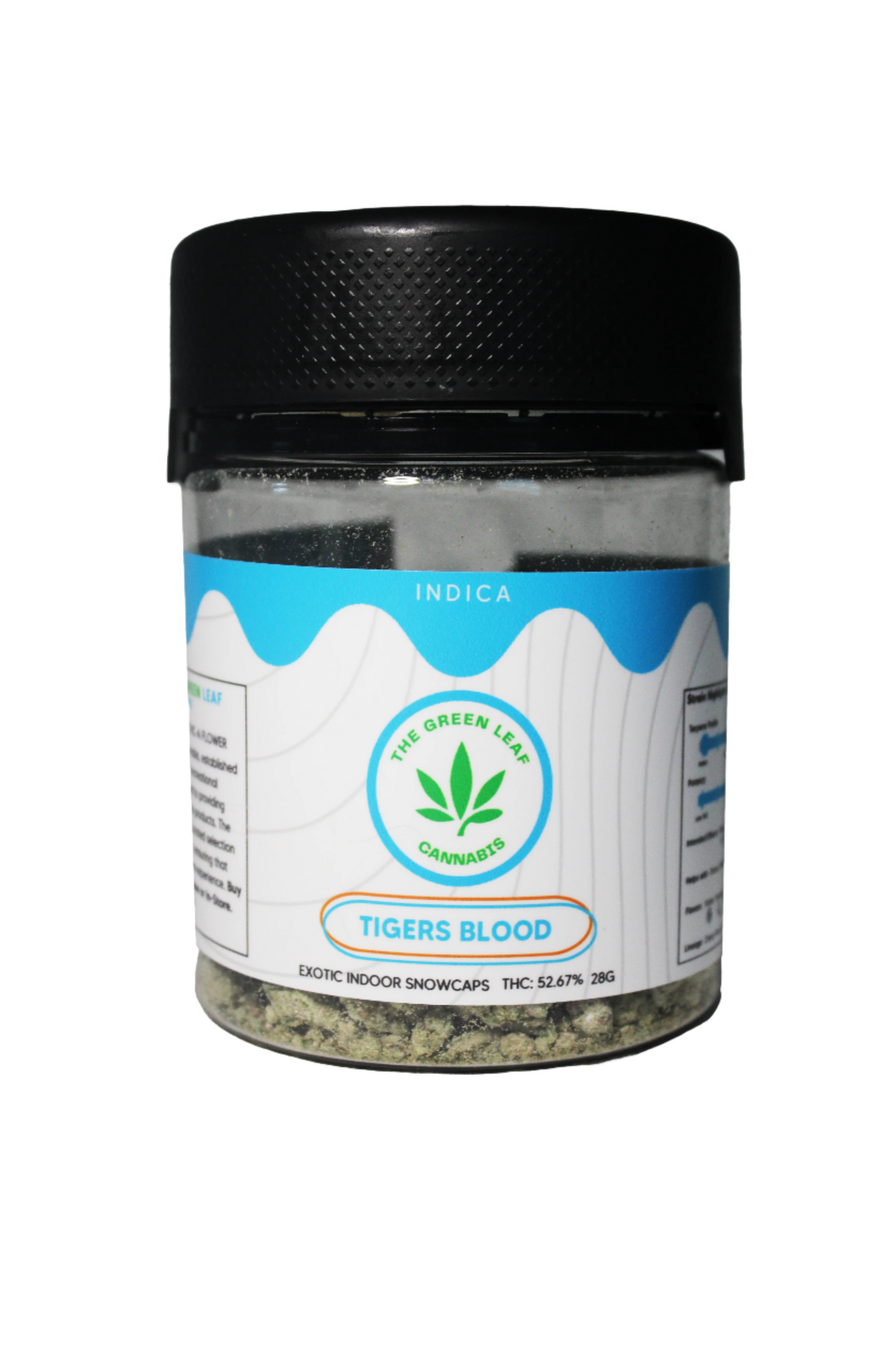 Tigers Blood Snowcaps Flower- Indica - The Green Leaf Cannabis