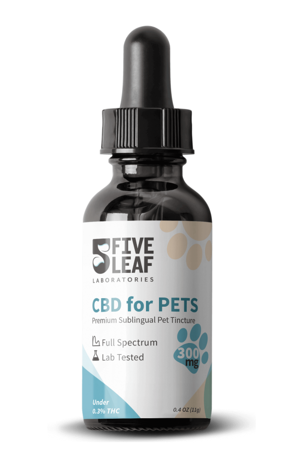 CBD Pet Tincture - 5 Leaf Labs