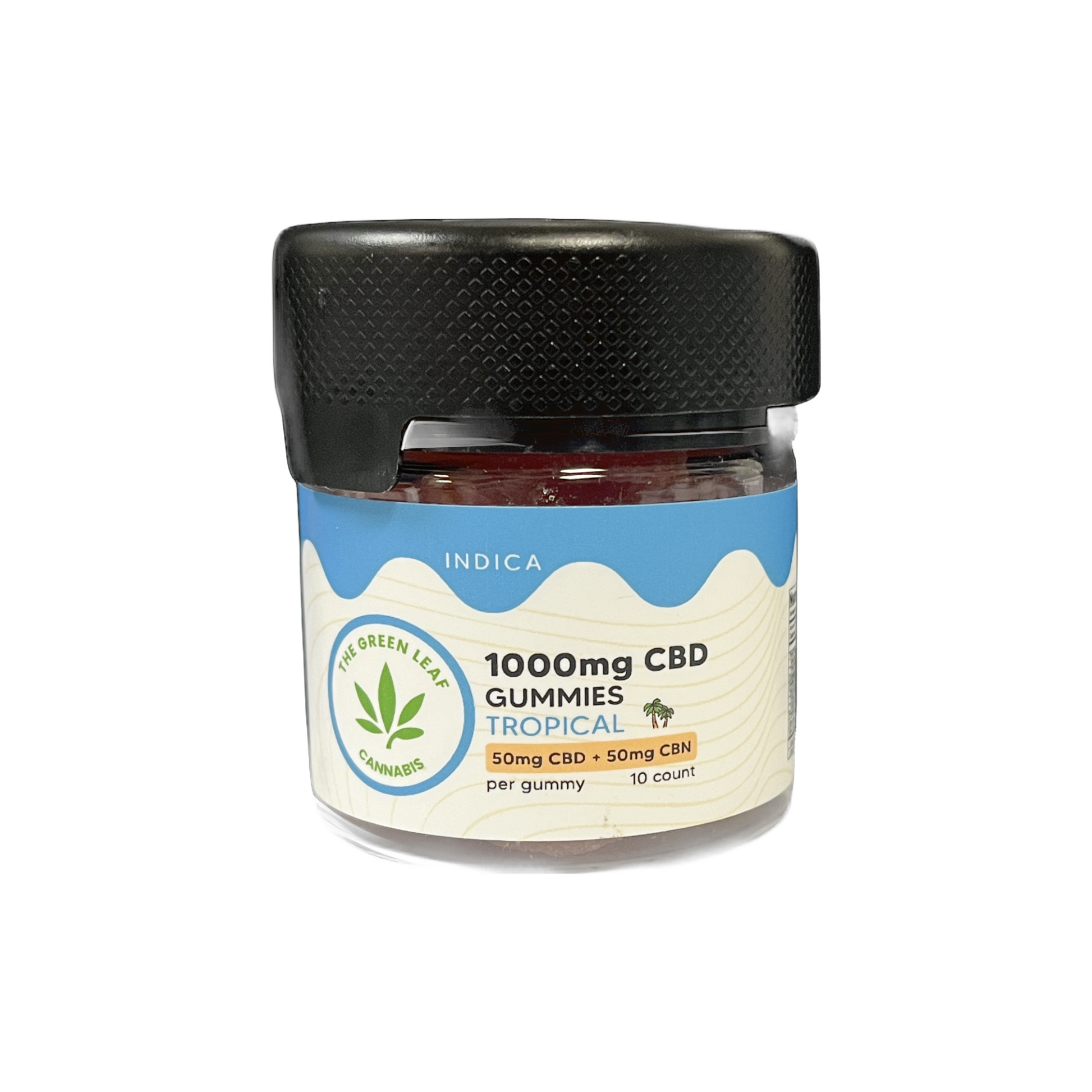 indica-cbd-gummies-cbd edibles-tropical-cbd-cbn-10ct