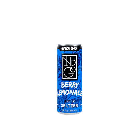 THC Seltzer - 8mg THC - Indigo The Green Leaf