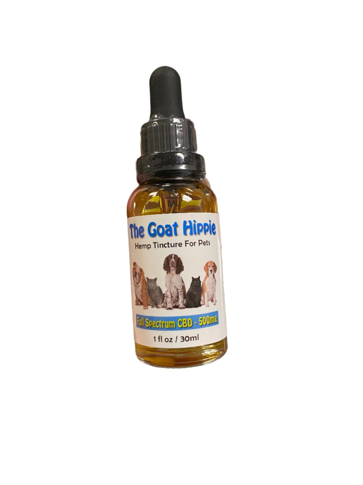 Pet Tinctures - Full Spectrum CBD - The Goat Hippie