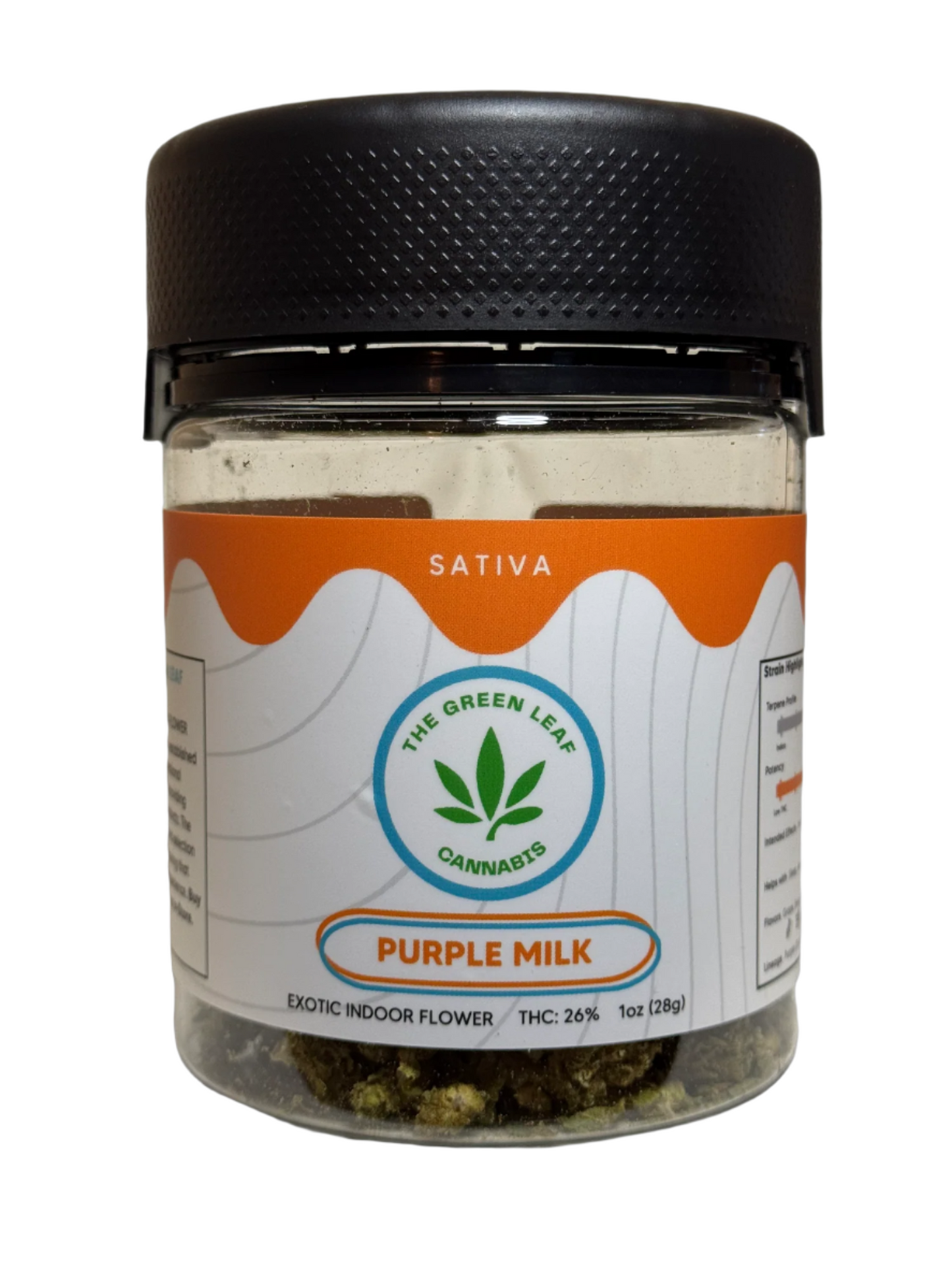 Purple Milk THC Flower - Sativa - 1g to 28g - The Green Leaf Cannabis