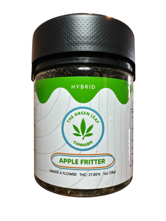 Apple Fritter THC Flower - Hybrid - 1g to 28g - The Green Leaf Cannabis