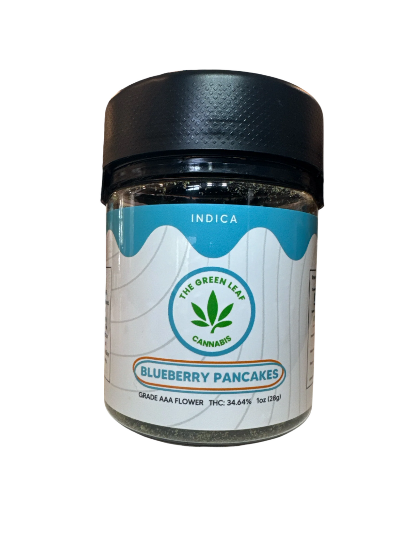 Blueberry Pancakes THC Flower - Indica - 1g to 28g - The Green Leaf Cannabis