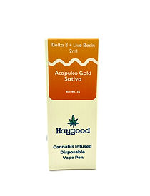 D8 Live Resin THC Disposable Vapes - Haygood