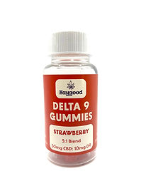 Delta 9 THC Gummies - 5:1 CBD:THC - 50mg CBD, 10mg THC - Haygood