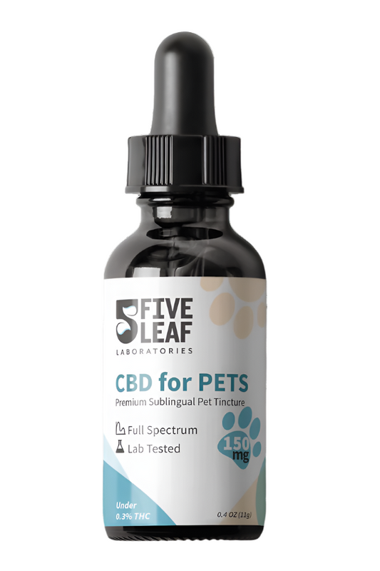 CBD Pet Tincture - 5 Leaf Labs