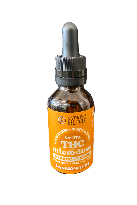 THC:CBG Sativa Tincture -150mg - Cypress Hemp (1:1)