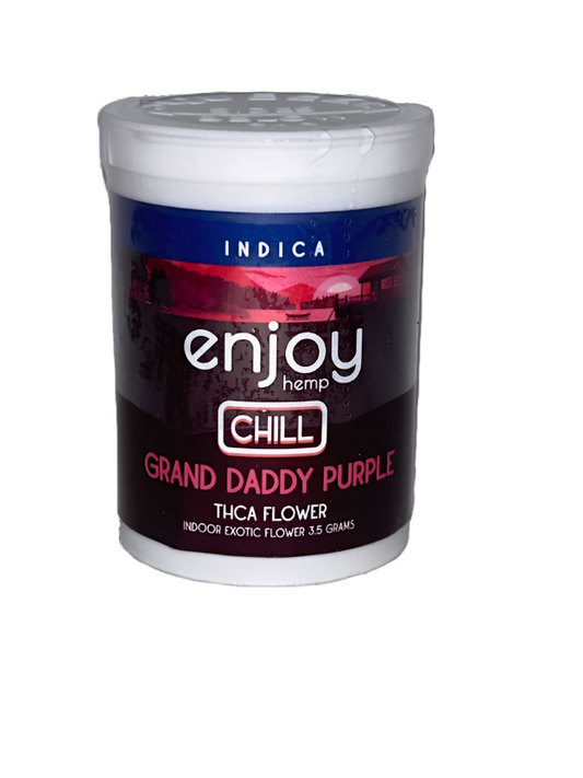 Grand Daddy Purple THC (THCA) Flower - 3.5g (1/8oz) - Indica - Enjoy