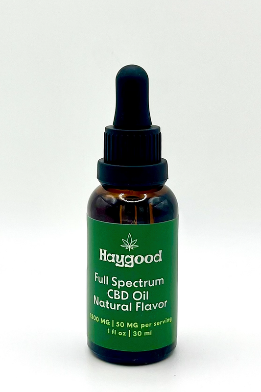 Full Spectrum Tincture - 1000mg or 1500mg CBD - Haygood