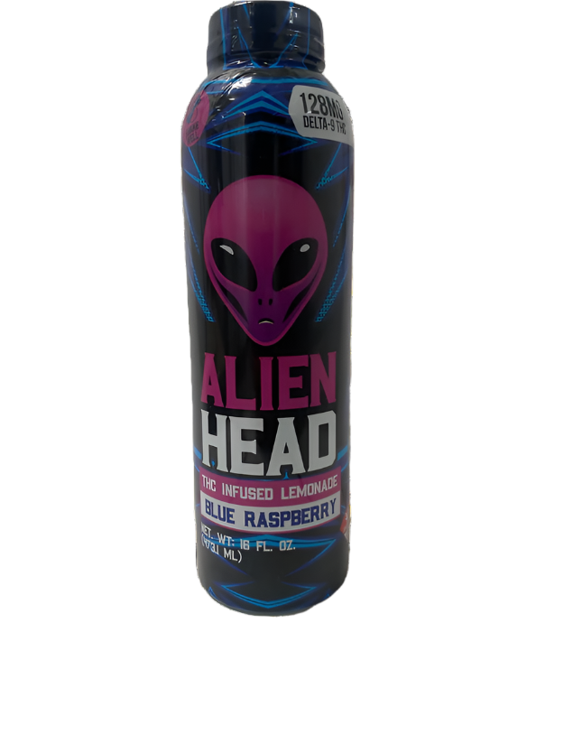 THC Lemonade - 128mg - Alien Head