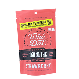 Who Dat  THC Gummies  - 160mg THC