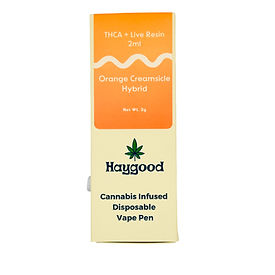 THCA + Live Resin Disposable Vapes - Haygood