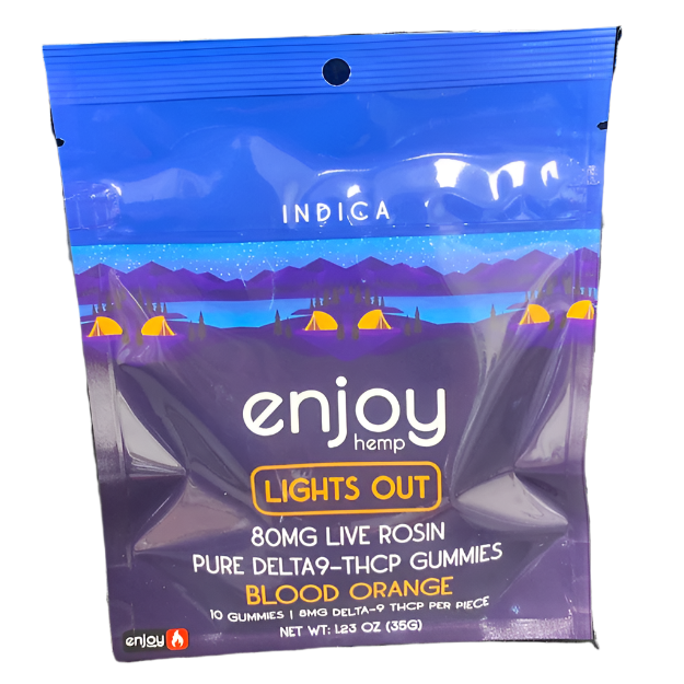 THC-P Gummies - 80mg Live Rosin THC - Enjoy