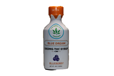 THC Syrup - Sativa - 420mg THC - The Green Leaf Cannabis