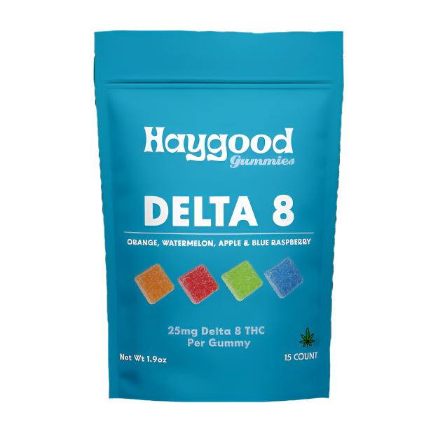 Delta 8 THC Gummies - 25mg D8 THC - Haygood