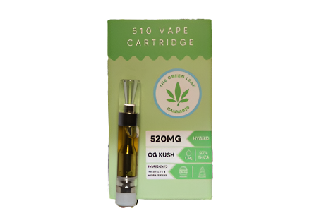 Screw-On THCA Cartridges - 1ml - Hybrid - The Green Leaf Cannabis