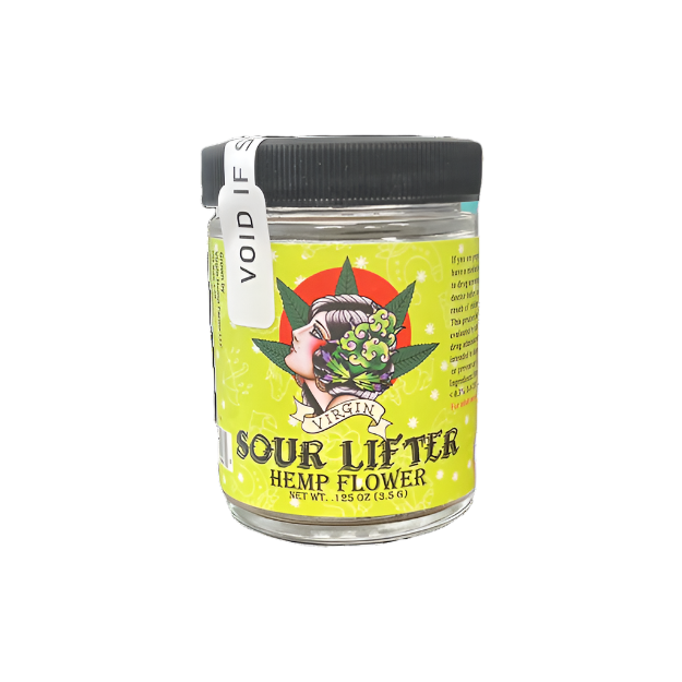 Sour Lifter CBD Flower - 3.5g (1/8oz) - Sativa - Virgin Hemp Farms