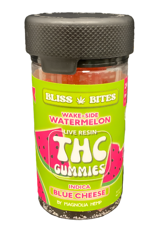 THC Bliss Bites Gummies - 240mg THC - Magnolia Hemp - Indica/Sativa