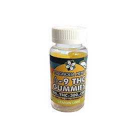 THC:CBD 1:3 Gummies - 200mg THC+CBD - Magnolia Hemp