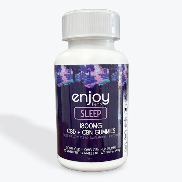 Sleep Gummies - 1800mg CBD & CBN - Enjoy