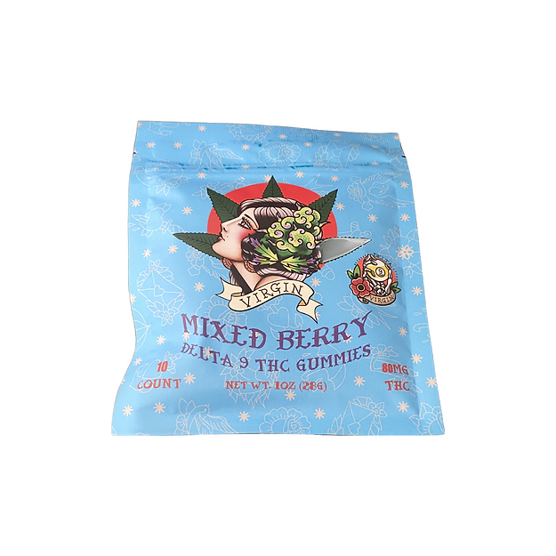 Mixed Berry THC Gummies - 160mg THC - Virgin Hemp Farms