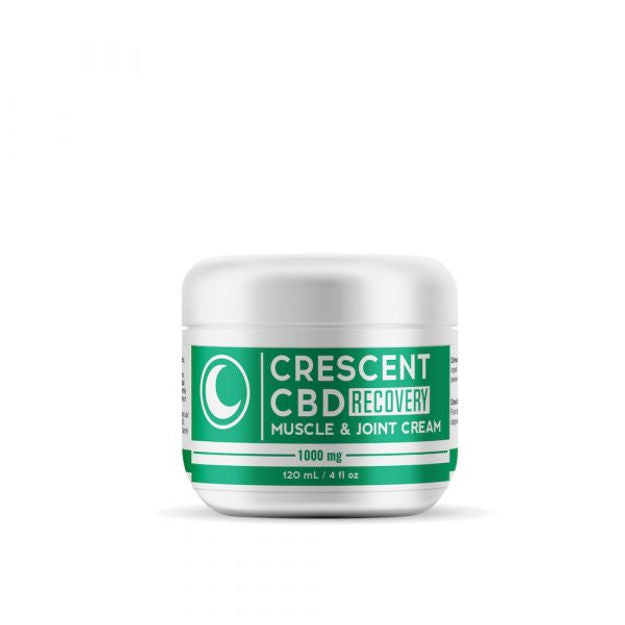 CBD Recovery Muscle and Joint Cream - 1000mg - Crescent