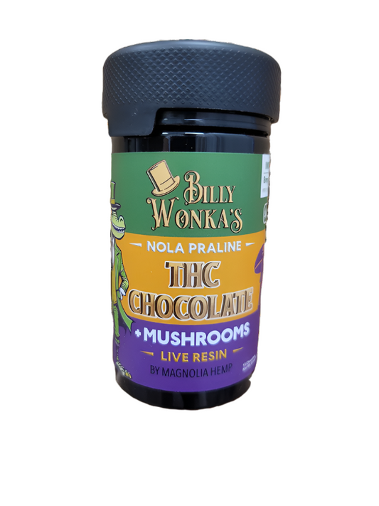 Billy Wonka's THC Chocolates with Mushrooms - 2400mg THC