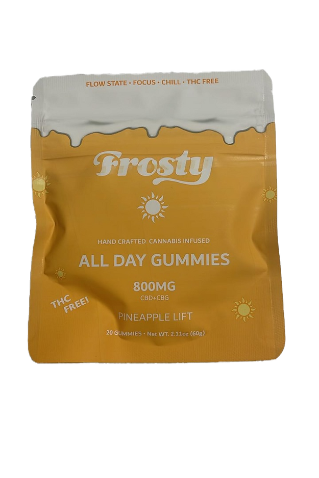 All Day Gummies - 800mg CBD+CBG - Frosty