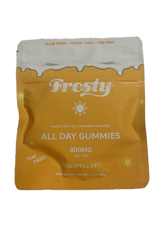 All Day Gummies - 800mg CBD+CBG - Frosty