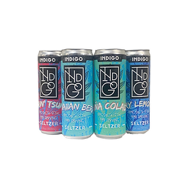 THC Seltzer - 8mg THC - Indigo