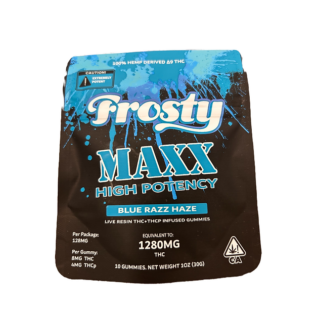 Frosty Maxx 1280 THC Gummies (THC+THCp)